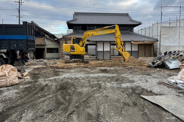 早島町 5棟木造家屋 解体工事 | 施工事例 | 岡山で解体工事なら